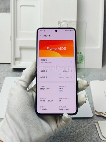 Điện thoại Meizu 20 5G Likenew Snapdragon 8 Gen 2