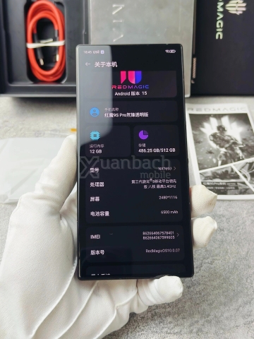 Điện thoại ZTE Nubia Red Magic 9S Pro 5G Likenew