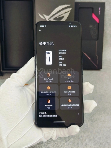 Điện thoại Asus ROG Phone 6 Likenew Snapdragon 8+ Gen 1, pin 6000mAh