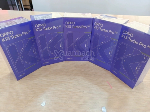 Điện thoại OPPO K13 Turbo Pro New - Snapdragon 8s Gen 4