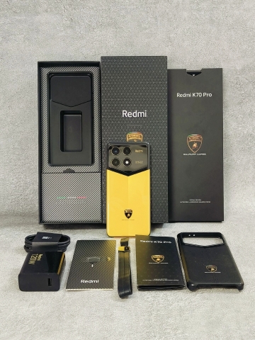 Điện thoại Xiaomi Redmi K70 Pro Lambogini likenew (Snap 8 Gen 3 sạc 120W)