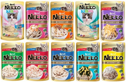 Pate Nekko Jelly cho mèo trưởng thành 70g