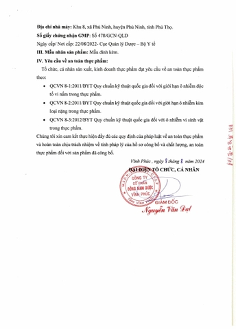 Cao Hỗn Hợp Tự Công Bố 1