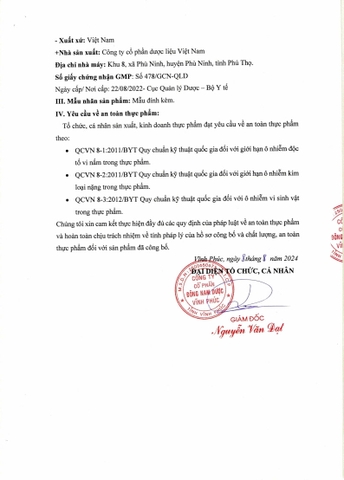 Cao Hỗn Hợp Tự Công Bố 2