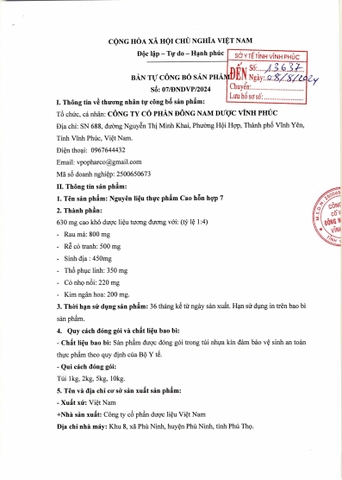 Cao Hỗn Hợp Tự Công Bố 7