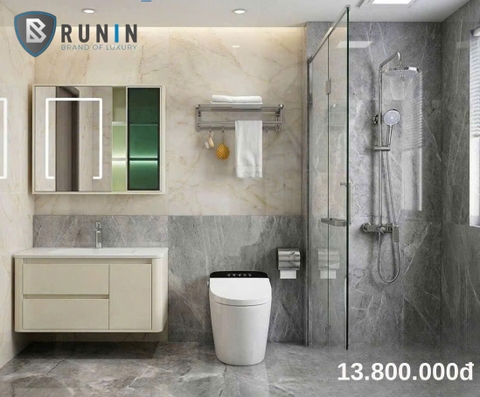 Cách Bố Trí Phòng Tắm Nhỏ 3–5m²: 8 Nguyên Tắc Giúp Không Gian Rộng Và Sang Hơn