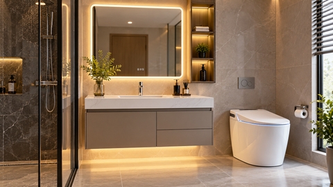 LẮP ĐẶT TỦ CHẬU LAVABO VÀ GƯƠNG LED: 12 ĐIỀU PHẢI KIỂM TRA TRƯỚC KHI NGHIỆM THU