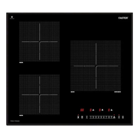 Bếp từ ba vùng nấu Faster 630si