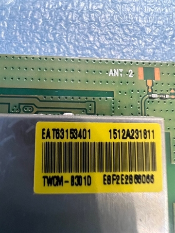 Wifi tivi LG mã EAT63153401 dùng cho các model 49UH6500.AWZ, 49UH7700.AWZ, 49UW760H.AWZ, 55EW961H.AMA, 55UH6500.AWZ, 55UH7650.AWZ, 55UH7700., 55UH8500, 55UW760, 58UH6300, 60UH6500, 60UH7650, 60UH7700, 65UH6500, 65UH76500, 65UH8500, 65UH9500, 70UH6350 tháo máy sử dụng tốt