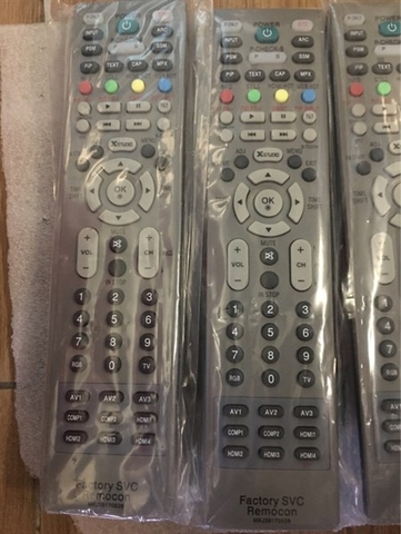 Remote Controller MKJ39170828 Điều khiển service LG (điều khiển mở mã LG)