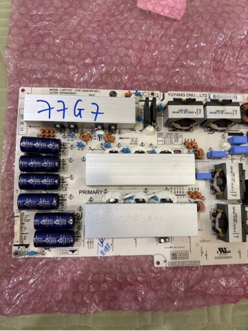 Bo mạch nguồn Tv LG 77G7 MODEL: LGP77G7 - 170P [ MASTER B/D ]
LG P/N : EAY64450301