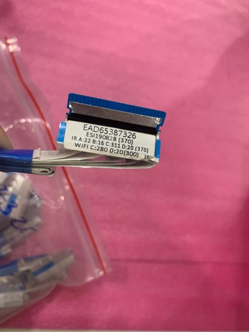 Cáp wifi mắt nhận mã LK EAD65387326 dùng cho các model 55UM7290/7300/US660/UL3G/UT640S0TA 65UM7290/US660H0/UT640S0/660H0 tháo máy sử dụng tốt