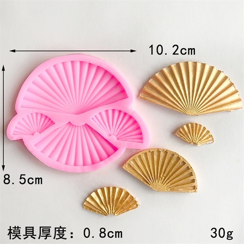 KHuôn F SLC 4 quạt To Nhỏ màu HỒNG