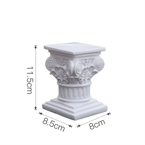 Trụ La Mã size nhỏ dáng vuông 11,5*8*8,5cm
