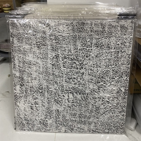 Tấm background xốp nhựa cứng 60*60cm - vân nổi đá