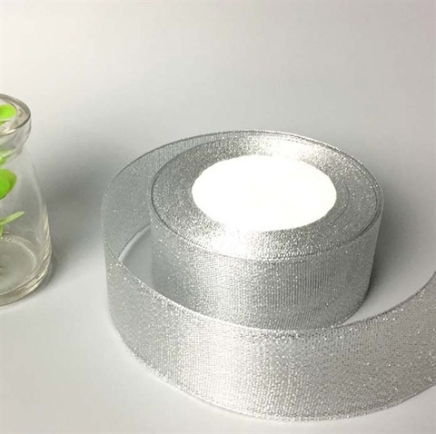 RB kim tuyến bạc khổ 4cm -22m