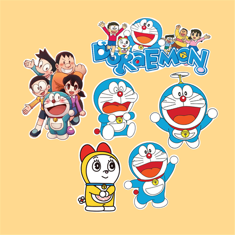 Set que giấy Doremon+doremi và những người bạn(combo set 2)