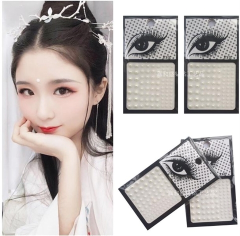 Hạt ngọc trai gắn mắt