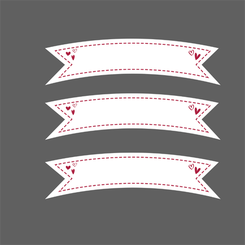 Set 50 tag giấy trơn