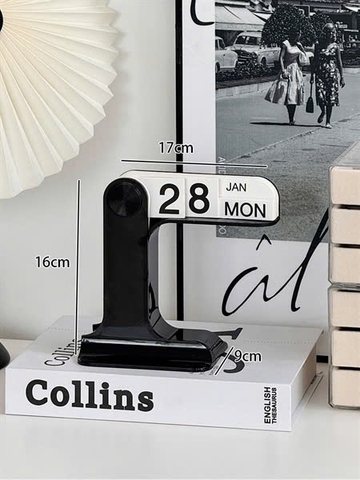 Lịch giá treo thanh ngang - ĐEN