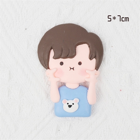 Que kute slc bé trai áo gấu xanh