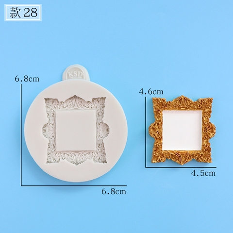 Khuôn F SCL Khung gương vuông( khuôn hình tròn)