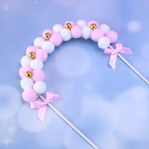 Cổng bông hồng+ hạt vàng TO