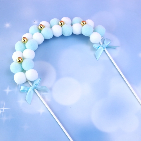 Cổng bông xanh + hạt vàng TO