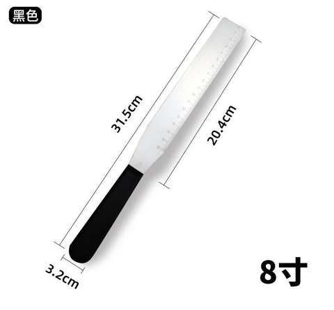 Dao chà láng thẳng có khắc thước size 31 cm loại đẹp (giao màu ngẫu nhiên)