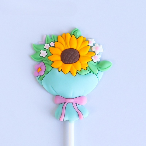 Kute silicon bó hoa hướng dương