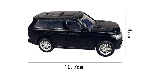 Xe Range Rover đen NHỰA