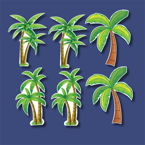 Set que giấy cây dừa bịch 6 que (COMBO 2 SET)