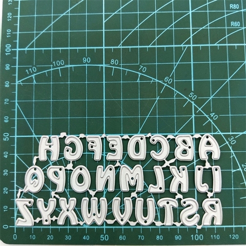 Khuôn nhấn chữ a-z khổ 1,5cm THÉP