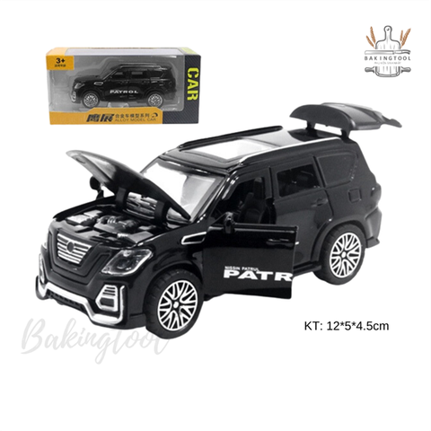 Mô Hình xe NISSAN THÉP màu ĐEN kèm hộp