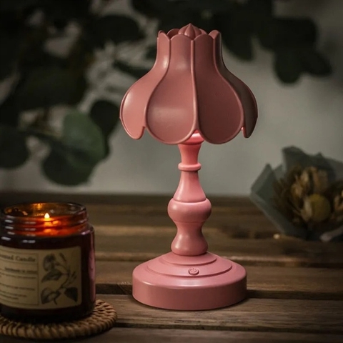 Đèn led hình ô màu hồng