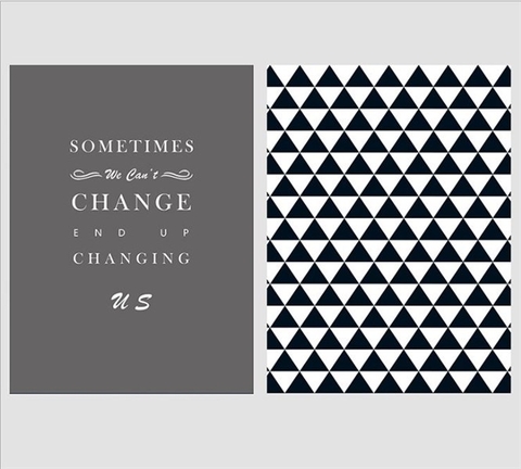 Tấm decor 2 mặt khổ A4 (#9)