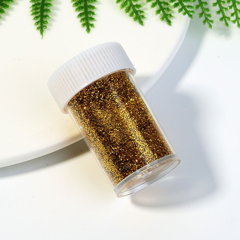 Nhũ kim tuyến lấp lánh màu vàng ( k ăn được ) - lọ 20g