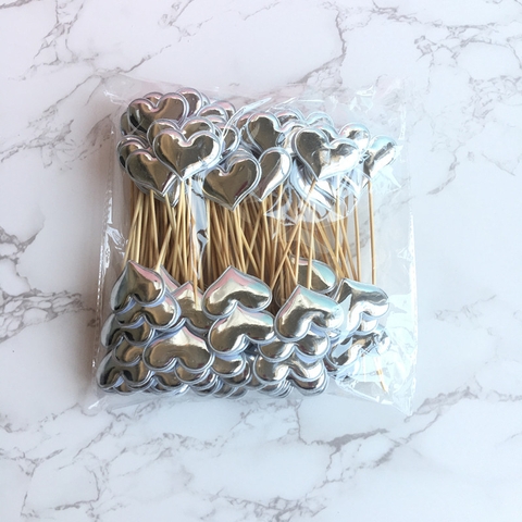 Set Tim BẠC bóng 50 que