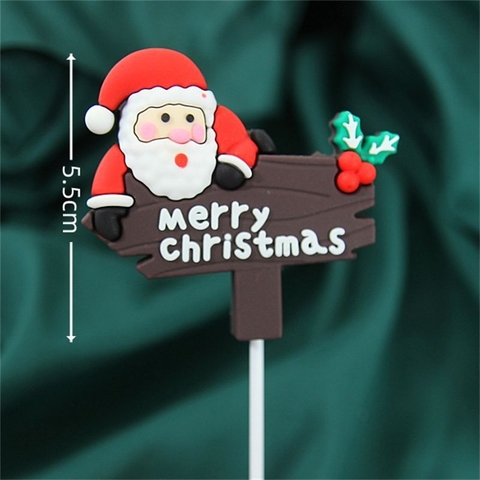 MC - kute ông già noel ôm biển MC nâu