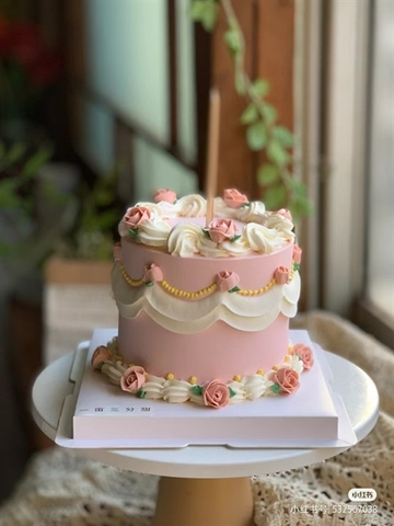 Bánh kem mô hình 16cm mẫu KEM
