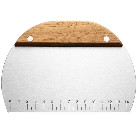 Dụng cụ cắt bột cán gỗ hình vòng cung