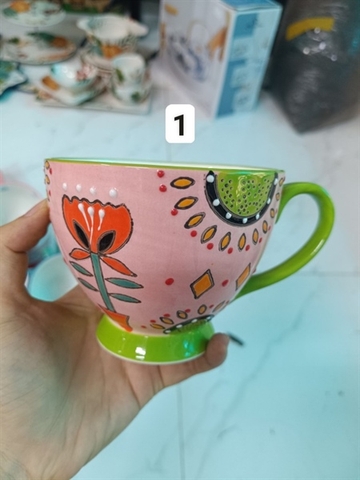 Cốc vẽ tay