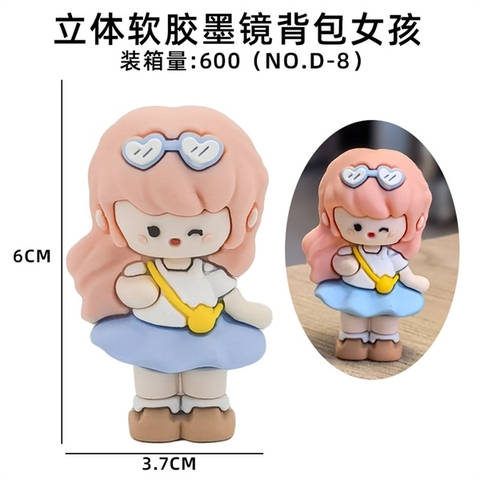 Kute BÉ GÁI váy xanh tóc KÍNH TIM ĐỨNG