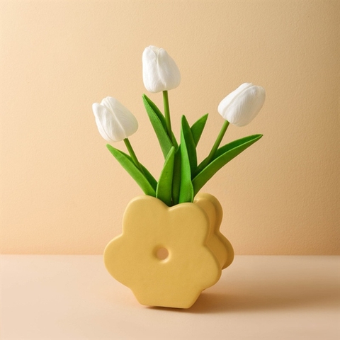 Bình hoa tulip - VÀNG