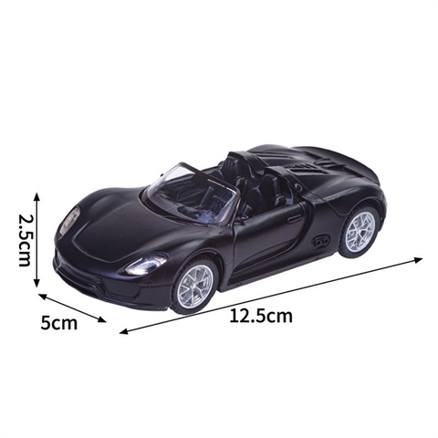 Xe LAMBORGHINi THÉP mui trần màu ĐEN ( KÈM HỘP)