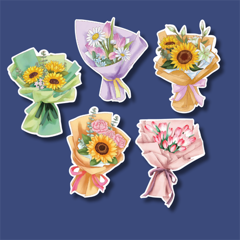 20/11-Set que giấy TAG  50 bông hoa