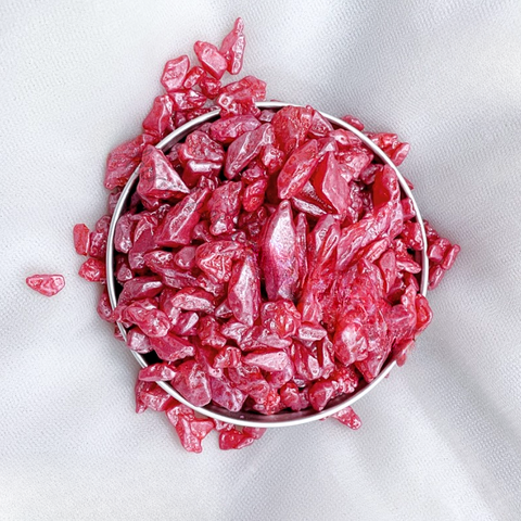 Cốm đường vỡ màu đỏ LỰU gói 250g