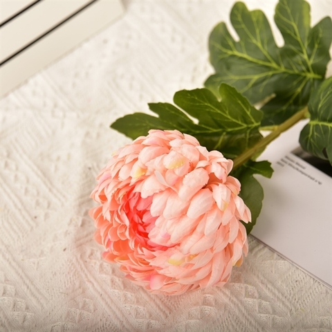 Cành hoa cúc phú quý - HỒNG NHẠT (Cành)