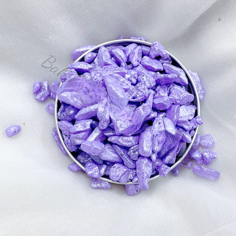 Cốm đường vỡ màu Tím nhạt gói 250g