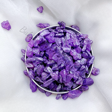 Cốm đường vỡ màu Tím đậm gói 250g